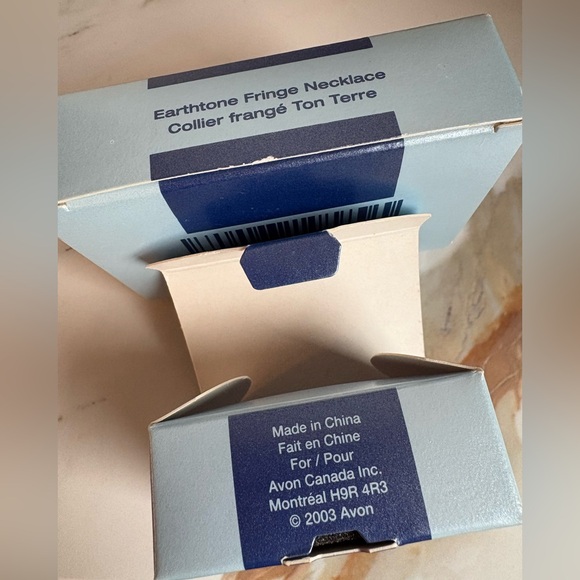 Vintage Avon Boho Medallion Necklace & Chandelier Earrings Set NIB 118 - Picture 14 of 14